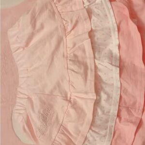 Chic Pink Ruffled Skirt